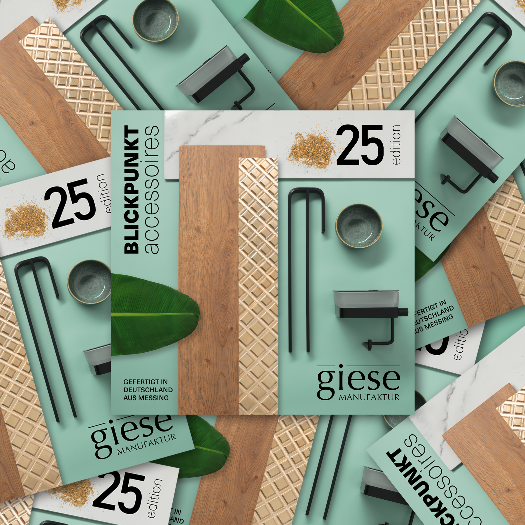 Gesamtkatalog 2025 + 2026 der Giese Manufaktur – moderne Grafik & Layout von Andrea Zinecker